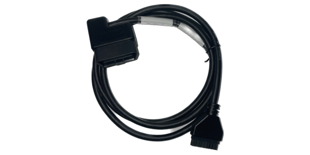 Cable para libro de registro PT30 HOS ELD, ECM compatible con dispositivo de registro electrónico DOT, OBDII cuadrado negro de servicio liviano, pieza n.° PTSSOL15