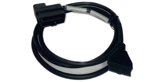 Cable para libro de registro PT30 HOS ELD, ECM compatible con dispositivo de registro electrónico DOT, OBDII cuadrado negro de servicio liviano, pieza n.° PTSSOL15
